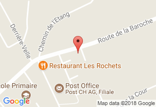 Plan de localisation de Balmer Nathalie