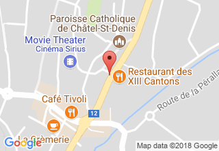Plan de localisation de Emeraude voyages SA