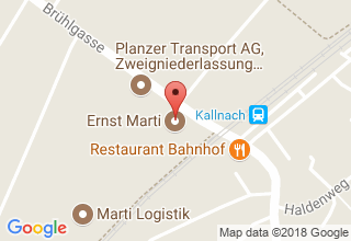 Plan de localisation de Marti Ernst AG