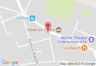 Plan de localisation de Chablais Voyages