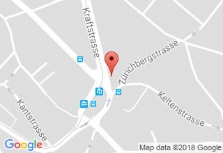 Plan de localisation de Zürichberg bei der alten Kirche Fluntern