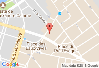 Plan de localisation de Sandie Clément