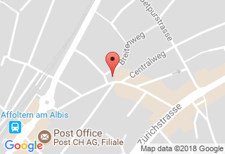 Plan de localisation de Amavita Apotheke Affoltern a. A.