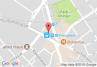 Plan de localisation de Am Kreuzplatz