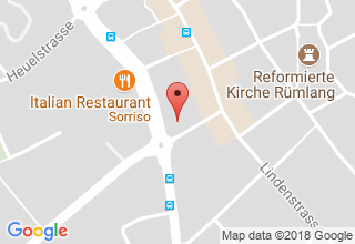 Plan de localisation de Amavita Apotheke Rümlang