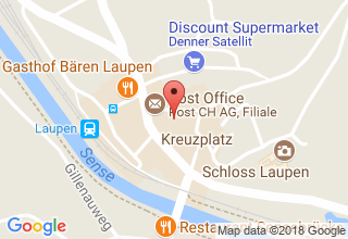 Plan de localisation de SchlossApotheke Laupen AG
