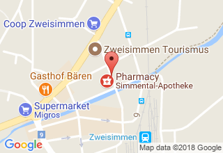 Plan de localisation de Simmental-Apotheke