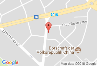Plan de localisation de Pannett & Locher Architekten GmbH