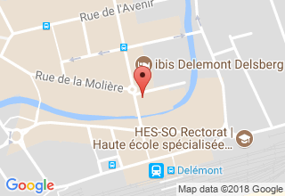 Plan de localisation de Mertenat Valérie
