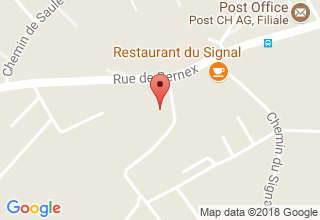 Plan de localisation de Atelier d'Architecture Roulin & Vianu SA