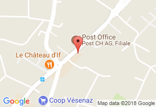Plan de localisation de Bleue