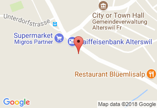 Plan de localisation de Baeriswyl Architekten