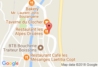 Plan de localisation de Troillet Michel
