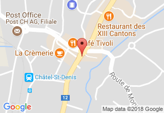 Plan de localisation de Saint Denis
