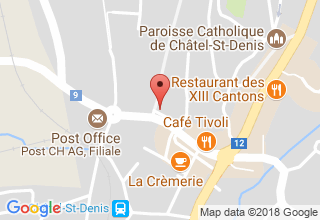 Plan de localisation de de la Place