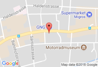 Plan de localisation de Apotheke in Gossau