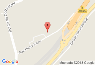 Plan de localisation de de Pourtalès Th.
