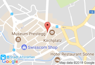 Plan de localisation de Sternen-Apotheke AG (-Silvestri)