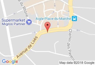 Plan de localisation de Ralph Bissegger et Marco Caravaglio