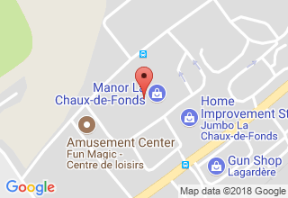 Plan de localisation de Visilab Chaux-de-Fonds