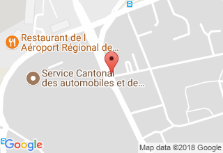Plan de localisation de de la Blécherette