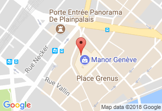 Plan de localisation de Michel Forestier Opticiens SA