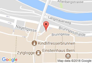 Plan de localisation de Suisse des Professionnels de I'Environnement ASEP/SVU