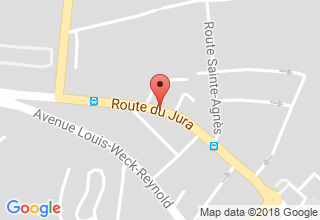 Plan de localisation de Suisse des infirmières ASI SBK