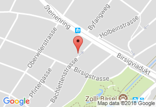 Plan de localisation de Cerebral Vereinigung Basel