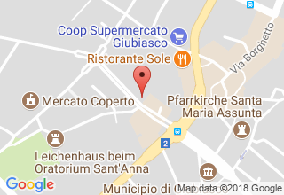 Plan de localisation de Amici della Scala Lugano