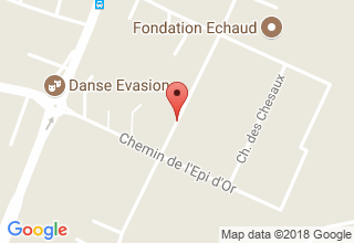 Plan de localisation de Association professionnelle Cerebral Vaud