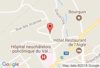 Plan de localisation de Association professionnelle Basta