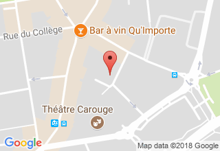Plan de localisation de pour les Archives de la Vie Privée