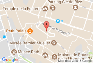 Plan de localisation de Genevoise des Entrepreneurs de Charpente Menuiserie ACM Ebénisterie et Parqueterie