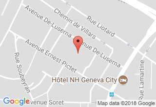 Plan de localisation de Association professionnelle Euphoria