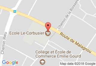 Plan de localisation de Restaurant Scolaire Malagnou-Florissant