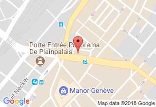 Plan de localisation de des Promoteurs Constructeurs Genevois