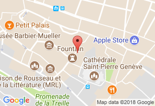 Plan de localisation de Végétarienne de Genève