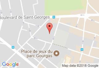 Plan de localisation de Atelier Oecuménique de Théologie AOT