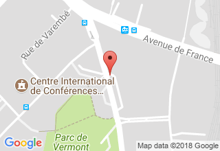 Plan de localisation de Crèche Montbrillant