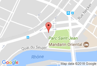 Plan de localisation de Genevoise des Géomètres AGG