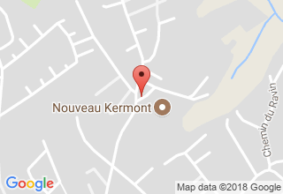 Plan de localisation de Nouveau Kermont Association