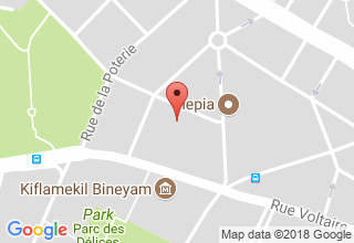 Plan de localisation de CODAP -