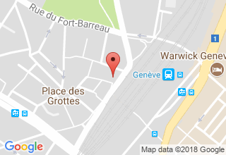 Plan de localisation de l'Association Genève Roule