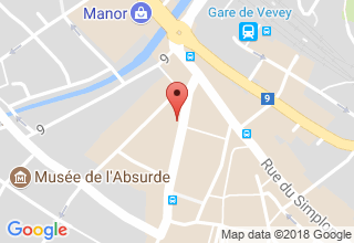 Plan de localisation de Schoen (-Bonvin)