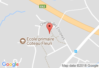 Plan de localisation de des Grangettes