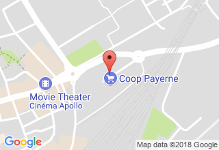 Plan de localisation de de la Promenade