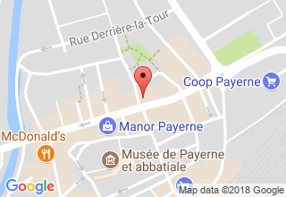 Plan de localisation de Amavita Pharmacie: achat médicament, remède - Pharmacien La Broye
