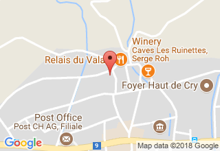Plan de localisation de Papilloud Stéphane
