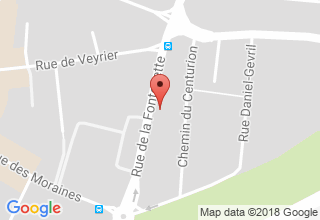 Plan de localisation de Pharmacie: achat médicament, remède - Pharmacien de la Fontenette SA